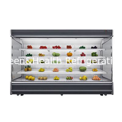 Fabbrica Commerciale Supermercato Vitrina Frontale Freezer Aereo Multideck Open Chiller