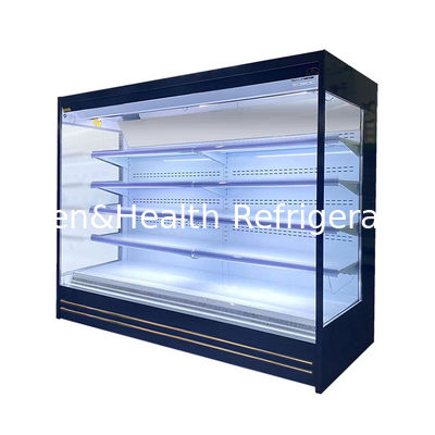 Grande angolo destro R22a Freezer a schermo profondo Multideck Open Chiller