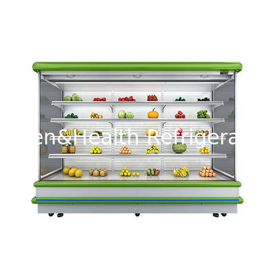 Ristorante R134a Supermercato Display Multideck Open Chiller per frutta
