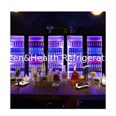 2/3 Porte Multipli Variante di colore Bevande Alcolici Bevande refrigerate Display Cabinet