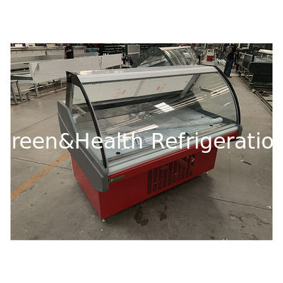 Display di fabbrica personalizzato Curvo Cucinato Disponibilità del cibo congelato