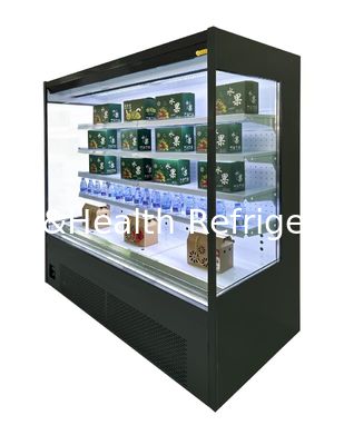 Commercial Open Chiller Showcase Plug-In Type Multideck Display Chiller per verdure e bevande