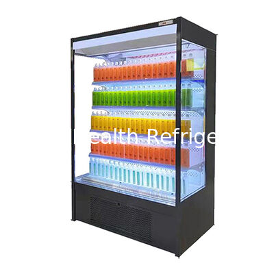 Frigorifero Display Aperto con Intervallo di Temperatura 2~8°C, Luce LED e Sistema Remoto per Supermercati