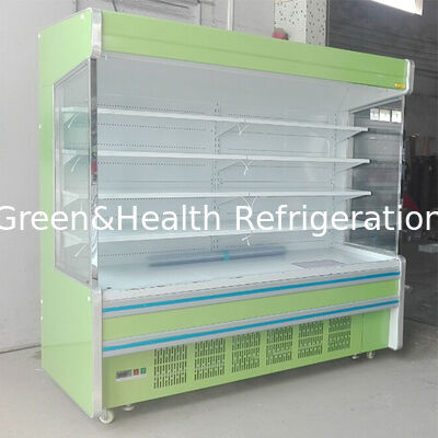 5 strati di ripiano Moda Fruta/Vegetale Rifornimento Rifrigerazione Air Curtain Cabinet Freezer