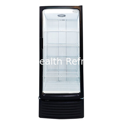 255L volume display commerciale raffreddatore con ventilatore di raffreddamento e automatico di scongelamento per lo stoccaggio delle bevande