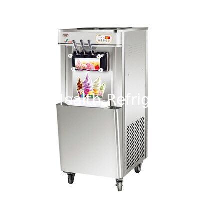 22L Capacità 3 Flavor Design Acciaio inossidabile Commerciale gelato macchina per servire morbido