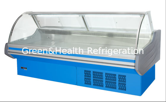 Cassa più fresca dell'alimento della ghiottoneria personalizzabile del frigorifero dell'esposizione della carne di stile di Europa