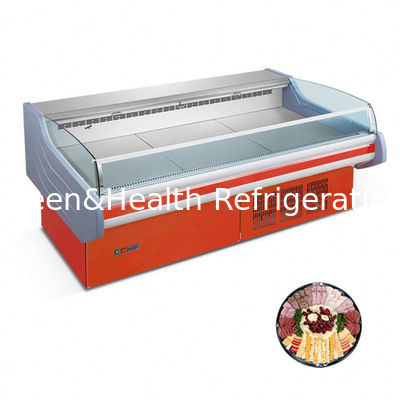 Refrigeratore della vetrina del frigorifero/carne dell'esposizione della ghiottoneria del compressore di Panasonic