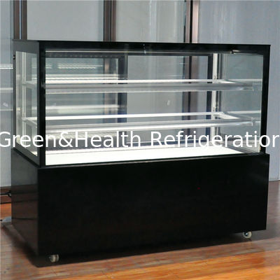 Il congelatore dell'esposizione del dolce di compresor di buona qualità di raffreddamento a aria per il negozio del coffe e del pane montra