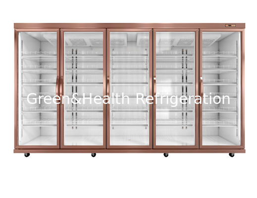 Adjustble tormenta la temperatura 3300 L frigorifero di vetro di Digital della porta