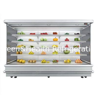 Fan che raffredda il refrigeratore aperto refrigerato di Multideck dell'ortaggio da frutto